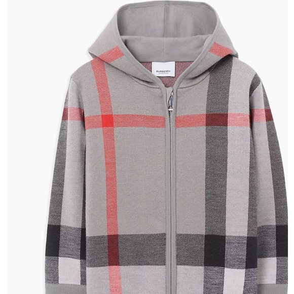 Burberry Other - NWT- Burberry Zip-Up Hoodie 6Y